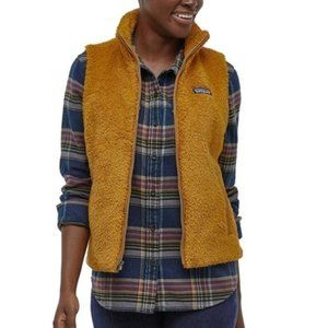 Patagonia Women's Los Gatos Fleece Vest In Mustard colour. Size M.